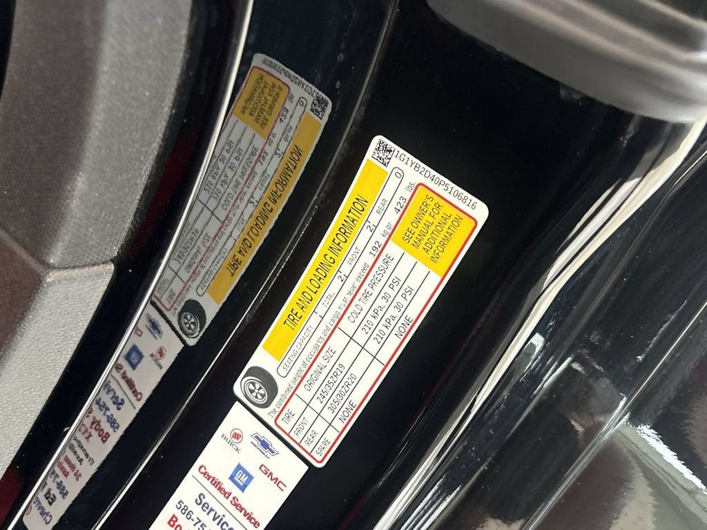 2023 Chevrolet Corvette Stingray 2LT