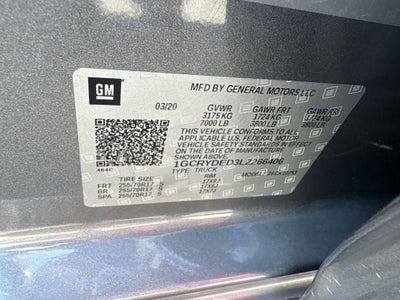2020 Chevrolet Silverado 1500 LT