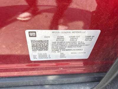 2024 Chevrolet Traverse Limited RS