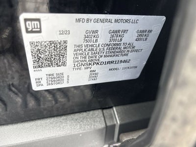 2024 Chevrolet Tahoe Z71