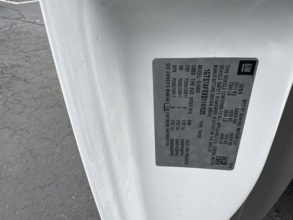 2013 GMC Savana Cargo 1500 Work Van