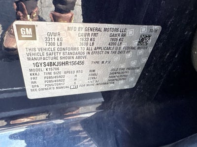 2017 Cadillac Escalade Luxury