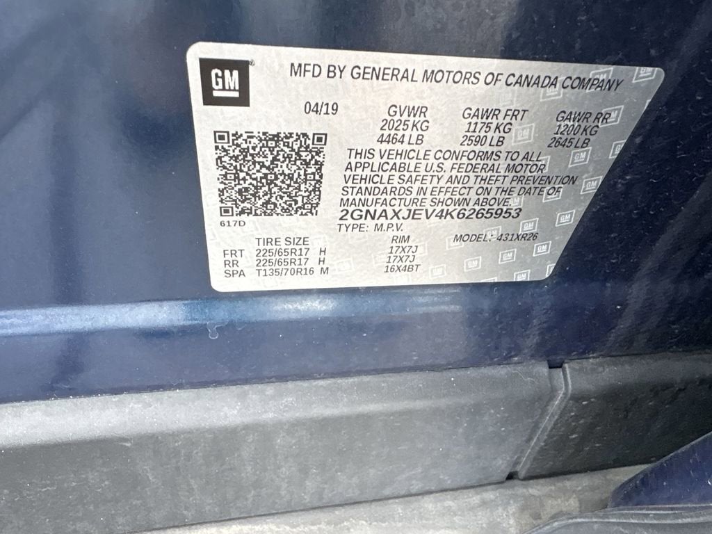 2019 Chevrolet Equinox LT