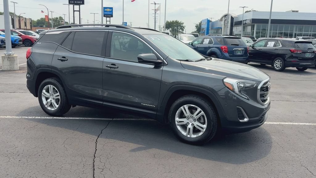 Used 2019 GMC Terrain SLE with VIN 3GKALTEV0KL112292 for sale in Center Line, MI