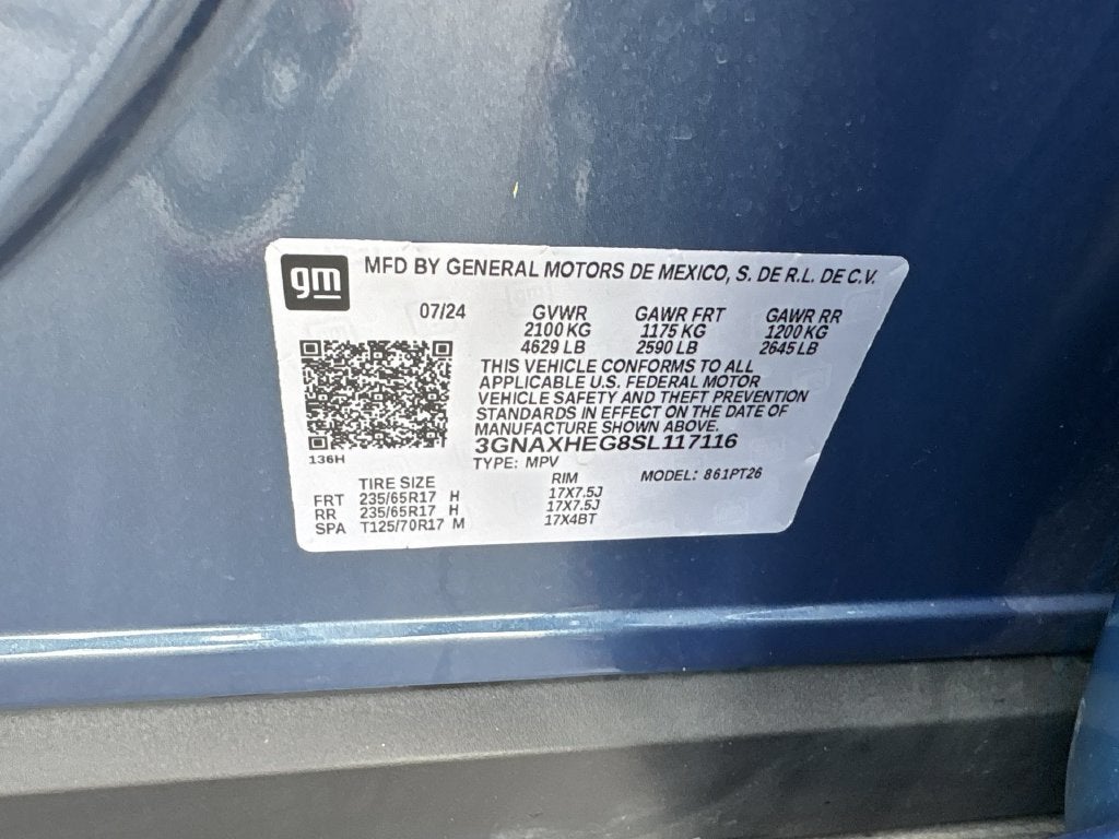 2025 Chevrolet Equinox LT