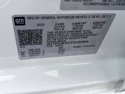 2026 GMC Sierra 1500 Elevation