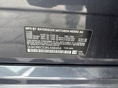 2019 BMW X5 xDrive40i