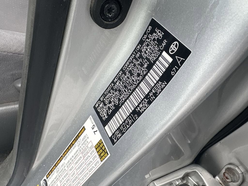 2008 Toyota Prius 4DR SDN HYBRID CV