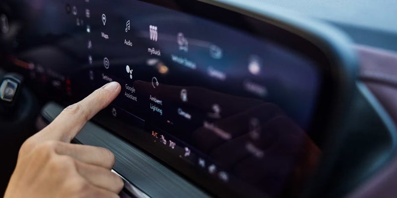 2026 Buick Envision Touchscreen infotainment system close-up