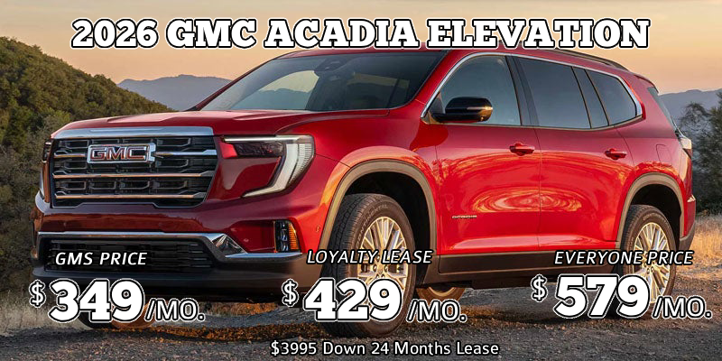 2026 GMC Acadia Elevation