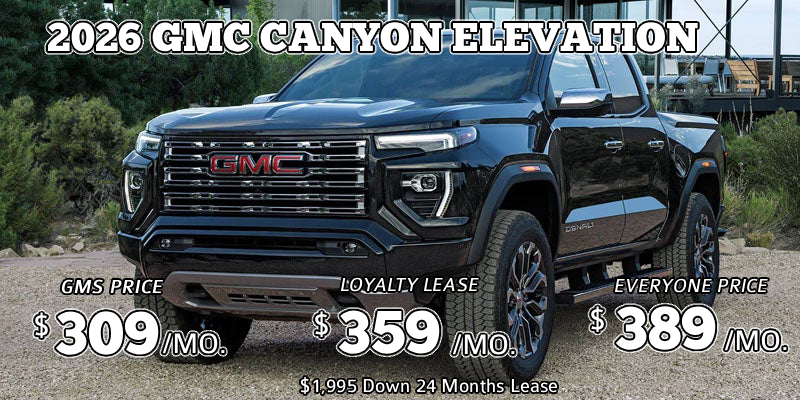 2026 GMC CANYON ELEVATION
